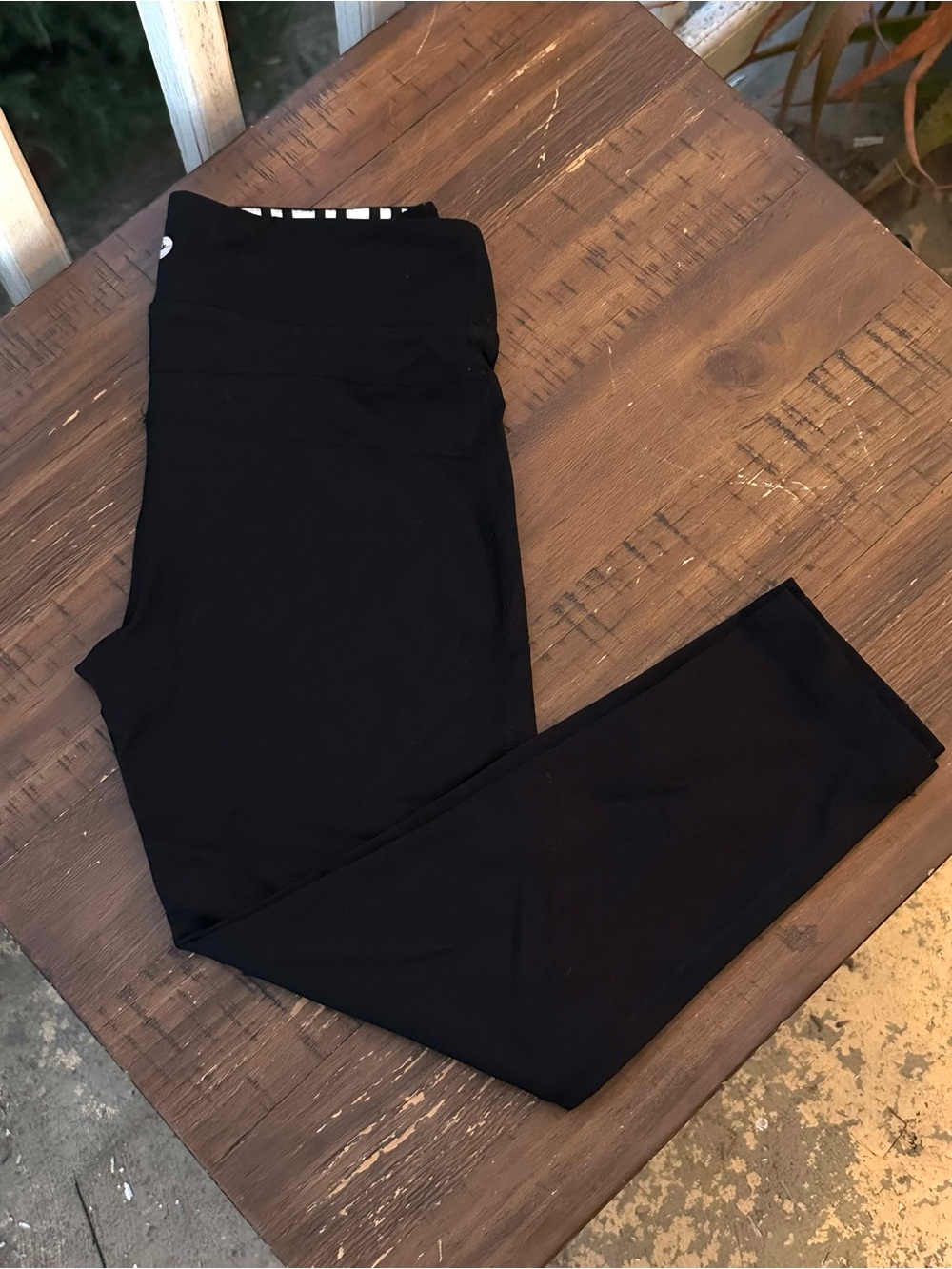 Black High-Waist Leggings